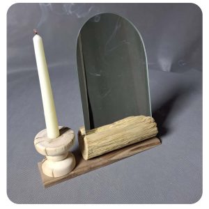 ست آینه کهن شمع